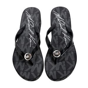 Michael Kors Womens Signature Sandals Size 8.5 Excellent Condition